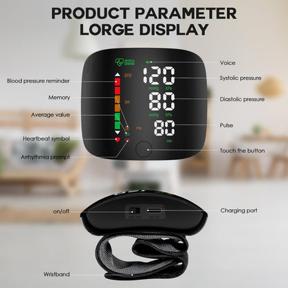 ThePulseTrack™ Smart Wrist Monitor